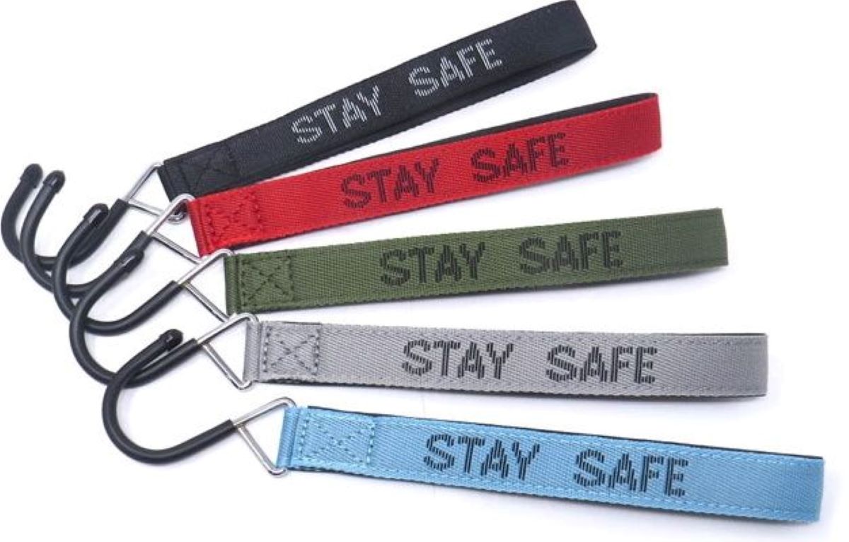 self hygienic strap with hook